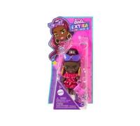 COMMANDE - VENTE SIMPLE - Mattel HLN44 ; HLN47 - Barbie Extra Mini Mini Poupée aux cheveux bordeaux