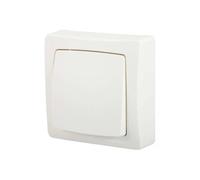 - Commande VMC - ASL poussoir saillie blanc