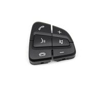 Commande Volant Bouton Pour Benz C GLC 200 C300 GLC260 W205 W253 Remplacement Du Couvercle Poussoir Des Boutons Menu Et Commande Téléphonique Volant Voiture(Black-Right)