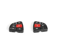 Commande Volant Bouton Pour Benz W205 W253 C Pour LC C200 C220 C260 GLC250 GLC300 2015-2021 1 Paire Boutons Commande Commutateur Volant Voiture(Black Red)