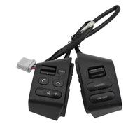 Commande Volant Bouton Pour Nissan Pour Tiida 2005-2008 Pour Livina 2007-2010 Pour Sylphy 2005-2017 Régulateur Vitesse Voiture Boutons Volant Interrupteur Argent Noir Beige(Black-pit)