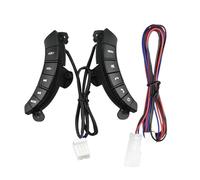 Commande Volant Multifonction Pour Great Pour Wall Pour Hover H3 H5 2010 - 2013 Pour Wingle 3 5 Interrupteur D'éclairage Arrière Réglage Volume Audio Silencieux Boutons Au Volant(Noir)