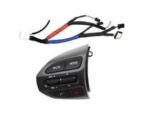 Commande Volant Multifonction Pour Kia K5 Pour Optima 2014-2015 Boutons De Volant Voiture Interrupteur Style Contrôle Du Volume Croisière(Left-Wire)