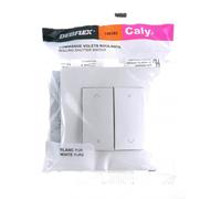 Commande volet roulant Caly Debflex encastrée blanc pur - 749582