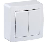 Commande volet roulant blanc Schneider Alrea