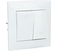 Commande volets roulants Zyna - Blanc - Zenitech