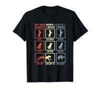 Commandement du Chien Vétérinaire T-Shirt Graphique avec Valeur
