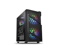 Commander C31 TG - ARGB Edition - tour - ATX - panneau latéral fenêtré (verre trempé) - pas d'alimentation (PS/2) - noir - USB/Audio