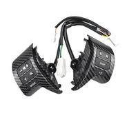 Commandes Au Volant Compatible Avec Toyota Pour Corolla Zre15 2007 2008 2009 84250-12020 Commutateur De Commande Audio Au Volant De Style Intérieur De Voiture(Carbon fiber)