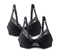 Commandes en Cours De Livraison Soutien Gorge sans Armature Rose Brassiere Chair Danse Lingeries pour Femme Ensemble Lingerie 2 Pieces Soutiens Lot Coton 4XL Invisible Couture Dentelle Blanche