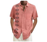 Commandes en Cours Solde Chemise Homme Pas De Repassage Chemises Manches Courtes Blanche Col Casse Hawaienne XXXL Lin Noir Manche Courte Elastane Grand Pere sans Tee Shirt Mao Disco Dorée