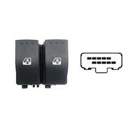 Commandes Lève-vitre conçu pour RENAULT TRAFIC de 2001 à 2006 SX Boutons 10 PIN v.Comfort à SX 8200057319