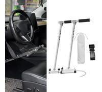 Commandes Manuelles de Voiture pour Conducteurs Handicapés, Commande Manuelle de Conversion des Pédale de Frein et d'Accélérateur Aide à la Conduite Patients Souffrant de Blessures Aux Jambes, 51-70cm