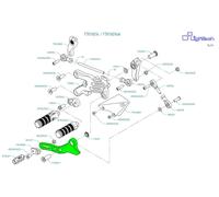 Commandes reculées LighTech Ensemble leviers de vitesse arrière FTRYA014 / FTRYA014W / FTRKA009R