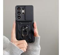 Commandez & Magasin Favori & Suivez le Produit pour Obtenir un Cordon Gratuit, Protection d'Objectif à Fenêtre Poussée, Support Anneau Texture CD, Étui de Téléphone Antichoc de Qualité Militaire + Étu