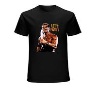 Commando Arnold Schwarzenegger Let's Party T Shirt BlackXL Black XL