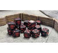 Commando D6 Dice Set (16) Bolt Action by Warlord Games