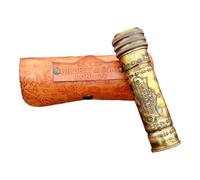 Commando Kaléidoscope antique fait main avec étui en cuir Cadeau pour enfants, cadeau d'anniversaire, cadeau unique, cadeau de remise de diplôme