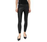 commando Legging 7/8 en similicuir pour femme, noir, Taille M