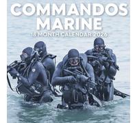 Commandos Marine 2026 Calendar 18 Month