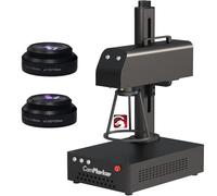 ComMarker Graveur et découpeur laser à fibre B4 30W Raycus Machine, ordinateur de bureau, machine de marquage laser compatible LightBurn pour métal, acier inoxydable,bijoux