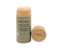 Comme Avant - 1 Déodorant solide bio naturel Eucalyptus & Pin Sylvestre, Efficace, Régule la transpiration, Limite les odeurs, Sans bicarbonate de soude, Fabriqué en France - 50g