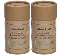 Comme Avant Crème Solide au beurre de Karité 2x150 g