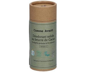 Comme Avant Déodorant solide au beurre de cacao - Eucalyptus globulus & Pin sylvestre Stylo(S) 50 g