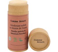 Comme Avant Déodorant Solide Au Beurre De Cacao Menthe Poivreé & Géranium Bourbon 60g