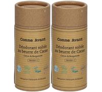 Comme Avant Déodorant solide citron & bergamote 2x50 g