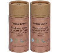 Comme Avant Déodorant solide géranium bourbon & menthe poivrée 2x50 g