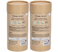 Comme Avant Pain de démaquillant solide à l’huile jojoba Crème 2x240 g