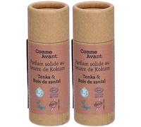 Comme Avant Parfum Solide Tonka & Bois de Santal Stick(S) 2x20 g