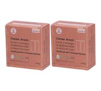 Comme Avant® recharge de déodorant solide bio - Menthe poivrée & géranium bourbon 2x2x60 g