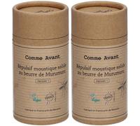 Comme Avant Répulsif anti-moustique solide au beurre de murumuru Stick(S) 2x80 g