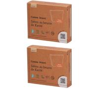 COMME AVANT Savon au beurre de Karité 2x100 g