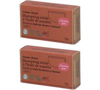Comme Avant Shampoing solide à l'huile de sésame (cheveux gras) Shampooing 2x70 g