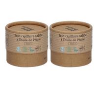 Comme Avant Soin capillaire solide à l'huile de Prune Conditioneur 2x50 g