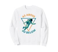comme ci-Dessus ci-Dessous - Univers Astronaute de plongée Sweatshirt