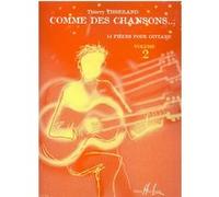 Thierry Tisserand – Comme des chansons Vol. 2 – Partition guitare