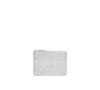 Comme des Garçons - Big Pouch Logotype Metallic - Femme - Sacs - Gris - Taille: ONE Size