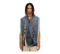 Comme des Garçons - Blazer Croisé Trompe-l`œil - Homme - Vestes - Bleu - Taille: L