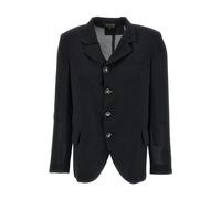 Comme des Garçons - Blazer semi-transparent à un bouton - Femme - Vestes - Noir - Taille: 42 FR