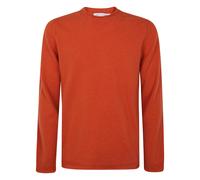 Comme des Garçons - Chemise tricotée pour homme - Homme - Pulls - Orange - Taille: L
