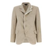 Comme des Garçons - Chevron Linen Blazer - Femme - Vestes - Beige - Taille: 38 FR