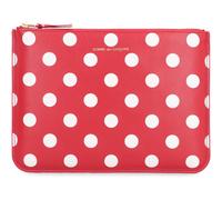 Comme des Garçons, Femme, Accessoires, Rouge, Taille: ONE Size Leather Flat Pouch