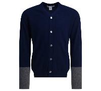 Comme Des Garçons Forever cardigan col V en laine bleu homme - S
