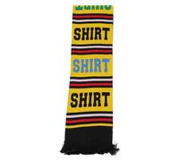 Comme des Garçons, Homme, Accessoires, Jaune, Taille: ONE Size Écharpe Jaune avec Texte et Rayures