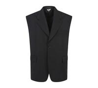Comme des Garçons, Homme, Vestes, Noir, Taille: M Blazer sans manches noir à col en V