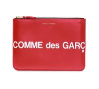 Comme des Garçons - Huge Logo Pouch - unisex - Accessoires - Rouge - Taille: ONE Size